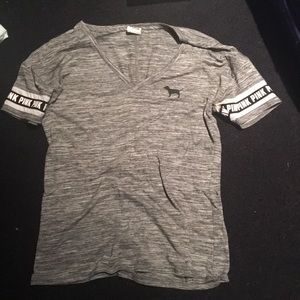 PINK v-neck shirt